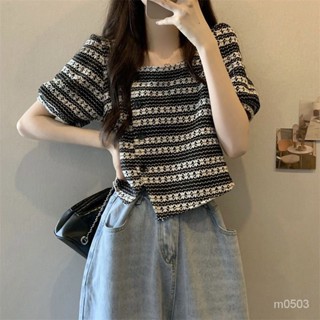 【NICE】氣質小香風短款針織開衫女2024年夏季新款韓版設計感小衆寬鬆上衣