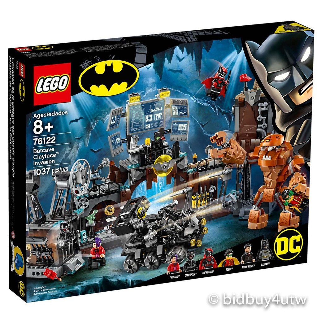 LEGO 76122 蝙蝠洞：泥面人的邪惡入侵 超級英雄系列【必買站】樂高盒組