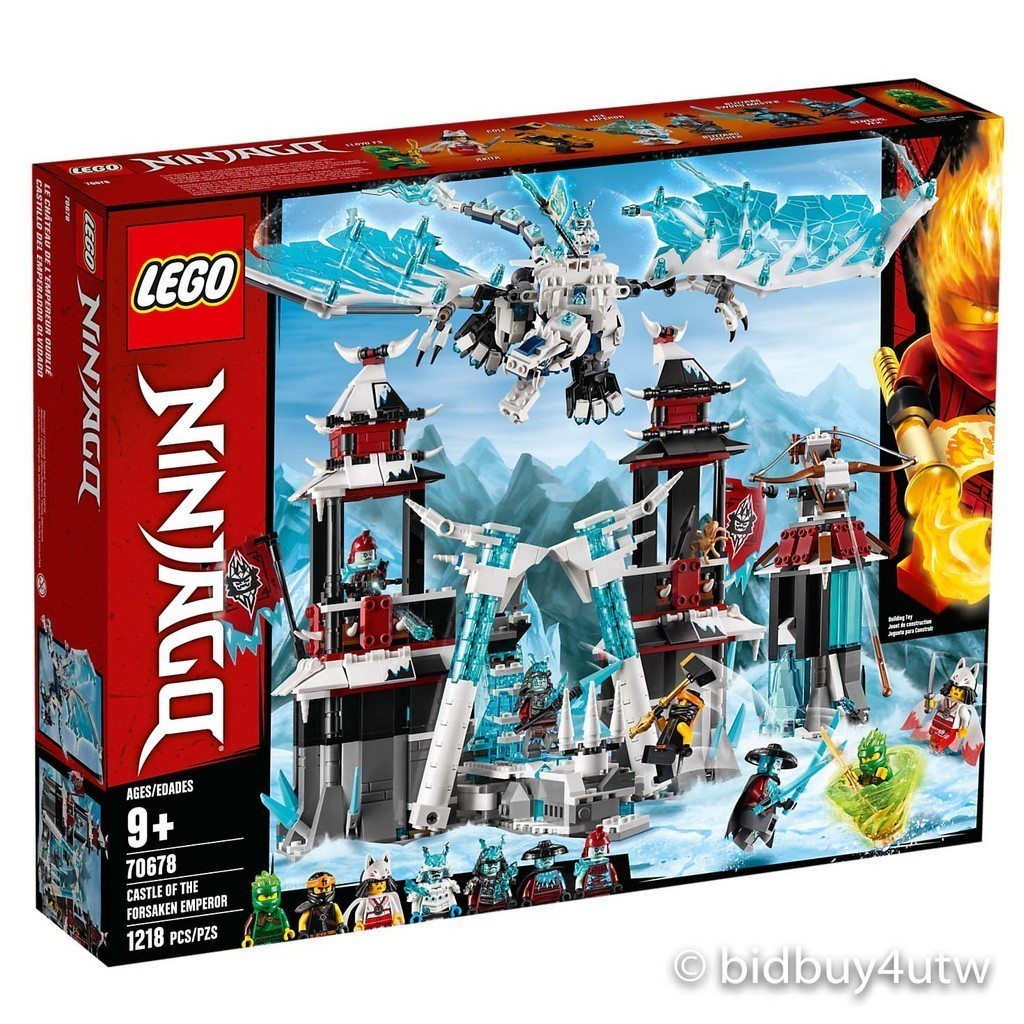 LEGO 70678 遺落的帝王城堡 炫風忍者系列【必買站】樂高盒組
