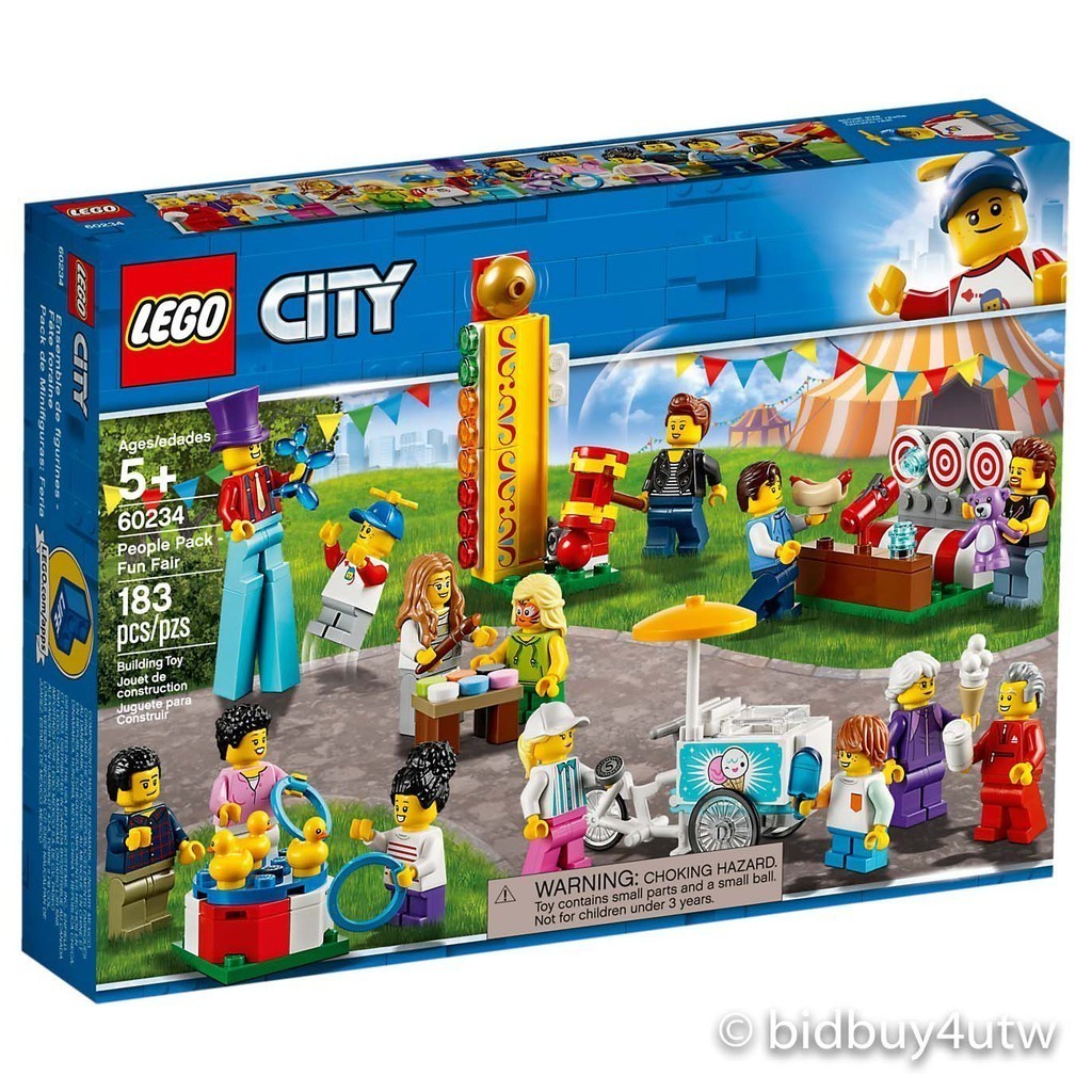 LEGO 60234 人偶套裝 - 園遊會 城鎮系列【必買站】樂高盒組
