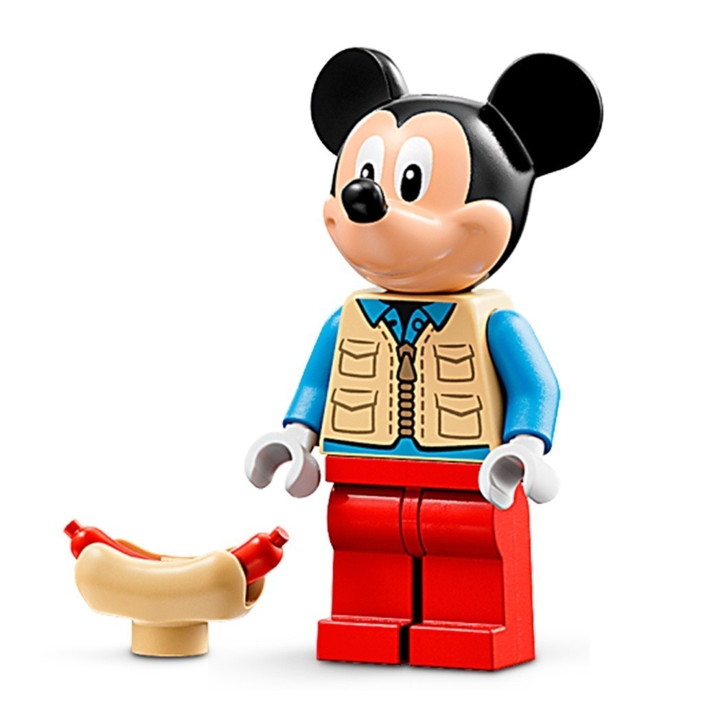 LEGO人偶 DIS072 米奇 (露營裝) 迪士尼系列【必買站】樂高人偶