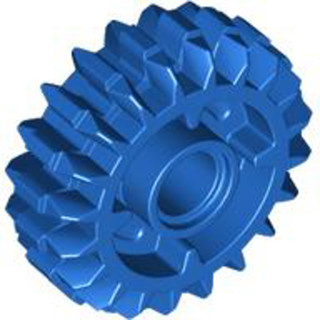 LEGO零件 齒條 Gear 20 35185 藍色 6224999【必買站】樂高零件