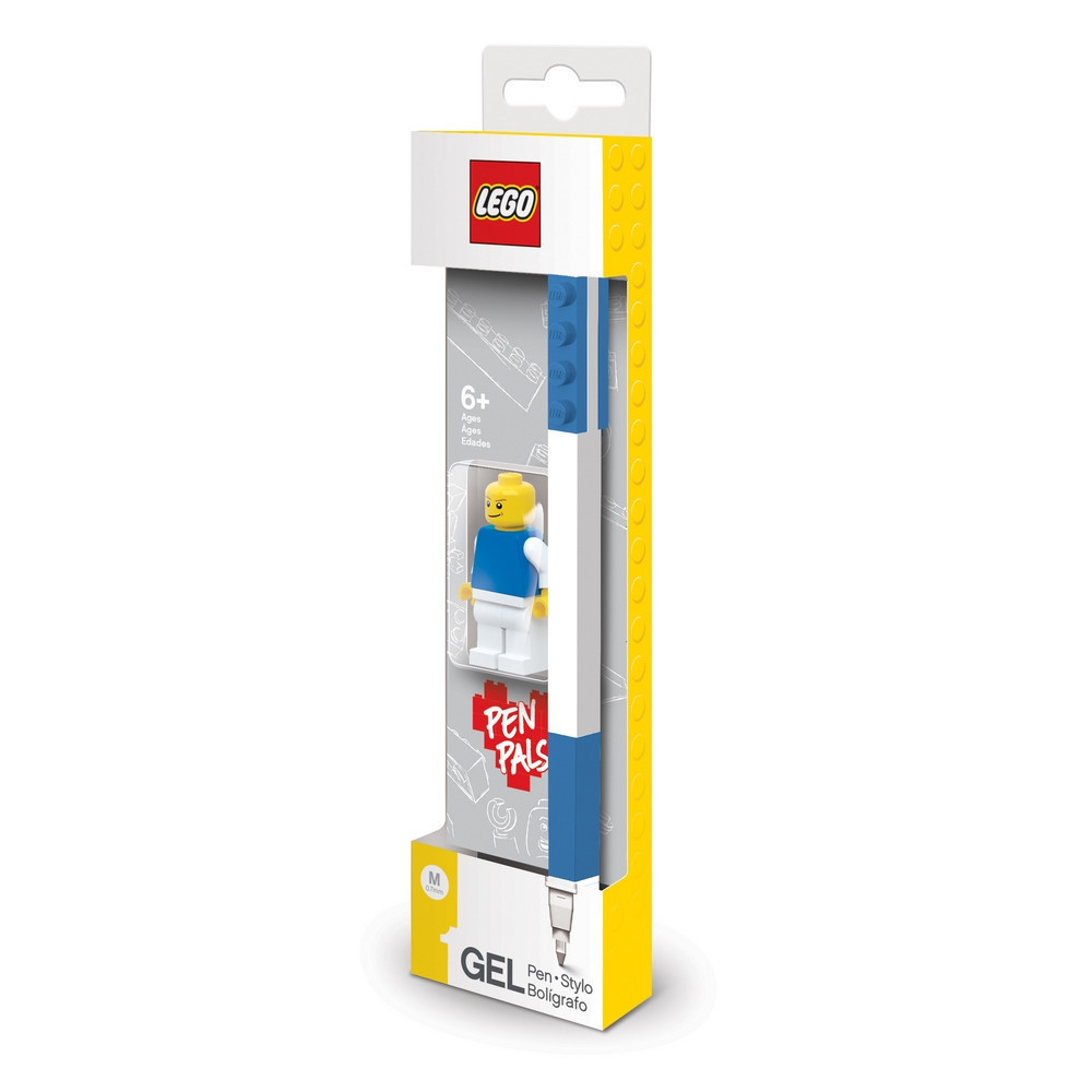 LGL-52600 LEGO 積木原子筆 - 藍色(附人偶)【必買站】樂高文具周邊