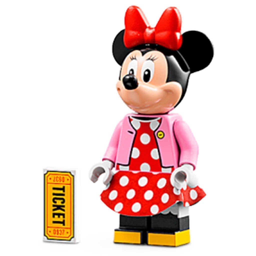 LEGO人偶 DIS074 米妮 迪士尼系列【必買站】樂高人偶