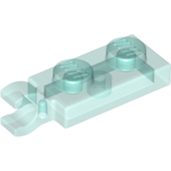 LEGO零件 變形平板磚 1 x 2 透明淺藍色 63868 6375974【必買站】樂高零件