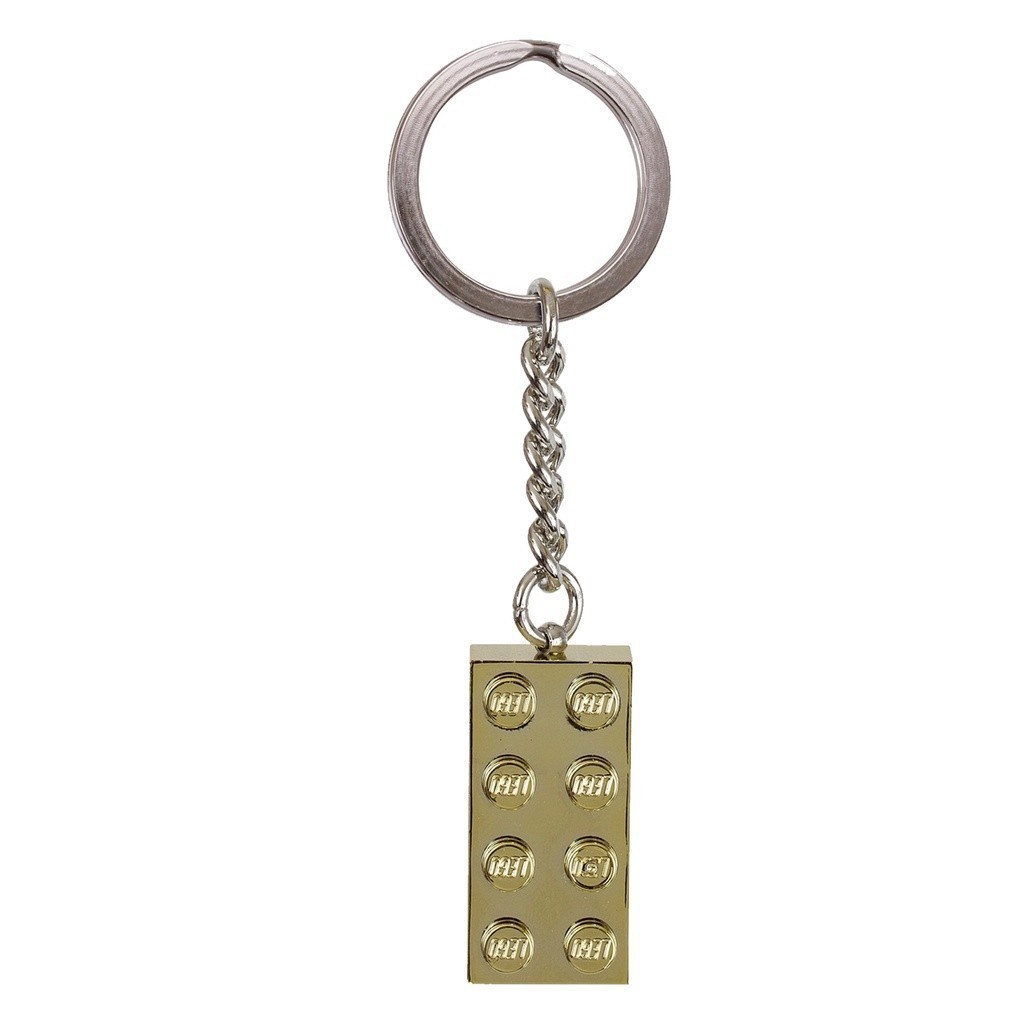 LEGO 850808 2*4 金色積木鑰匙圈 樂高限定系列【必買站】樂高盒組