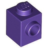 LEGO零件 變形磚 1x1 87087 深紫色【必買站】樂高零件