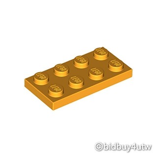 LEGO零件 薄板磚 2x4 3020 亮橘色 6097511【必買站】樂高零件