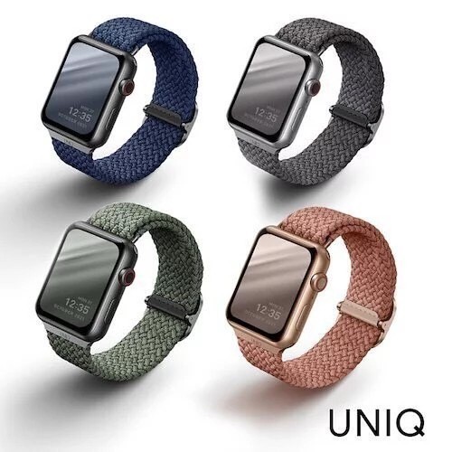 【UNIQ】Aspen Apple Watch 防潑水高彈力編織單圈錶帶