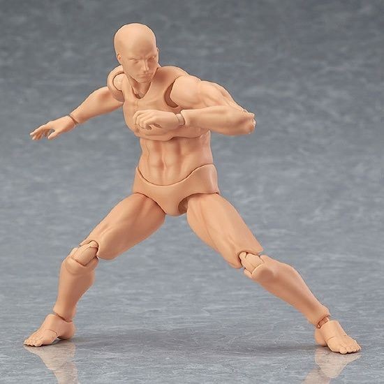 優選精品📦國產 figma2.0素體人偶學生繪畫美術動漫模型擺件關節可動手辦QW