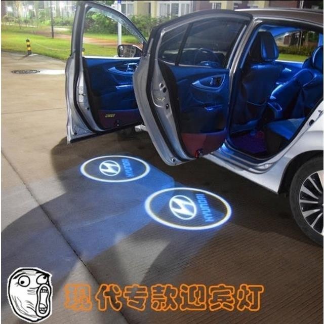 ✨百匯傢✨hyundai現代custin迎賓燈venue車門燈elantra投影燈tucson車用車門投