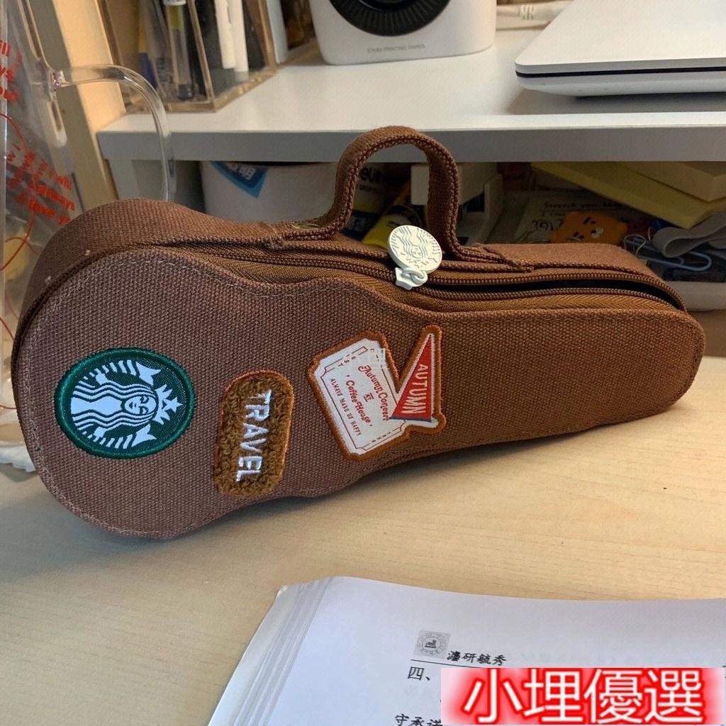 小埋好物 2022秋季新款韓國星bake同款小提琴盒造型文具盒大容量手提式筆袋