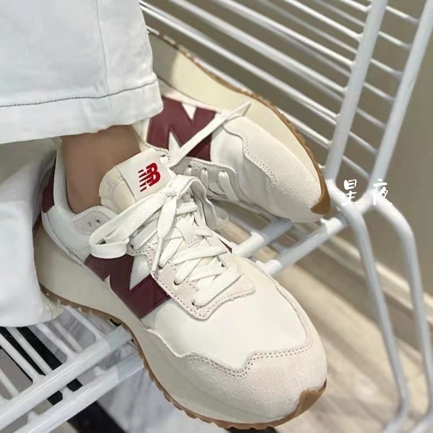 New Balance Nb 237 卡其 酒紅 焦糖底 327 休閒運動鞋 Ms237Sb