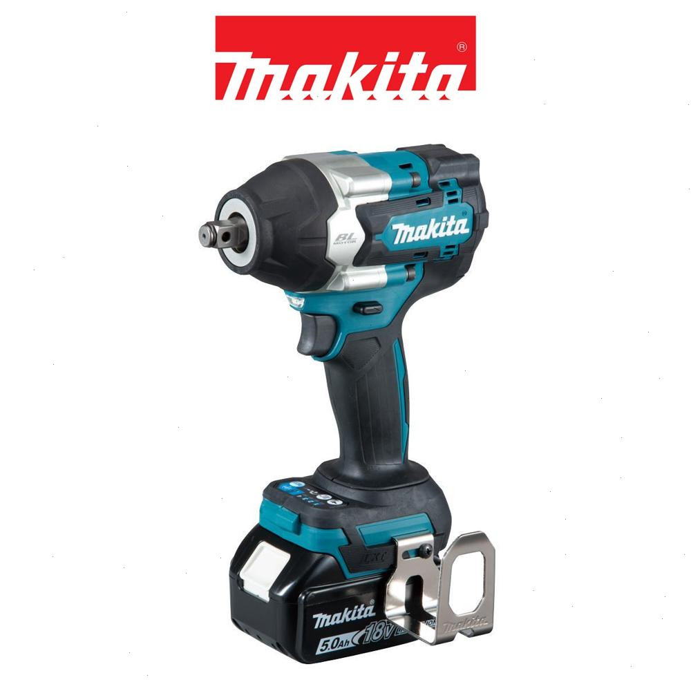 MAKITA 牧田 18V充電式無刷套筒扳手 5.0Ah雙電組 DTW700RTJ