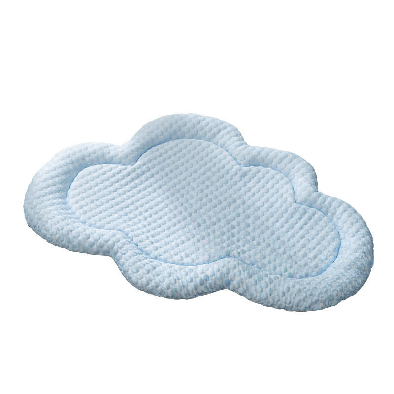 雲朵造型涼感墊子柔軟清涼涼墊狗墊子 適用小型犬夏季透氣狗窩寵物床