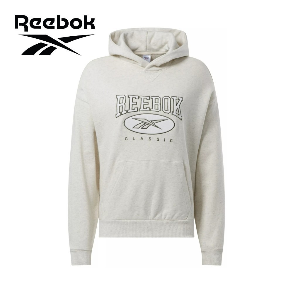 REEBOK官方旗艦_CL AE BIG LOGO FT HOODIE 連帽上衣_女_100036309