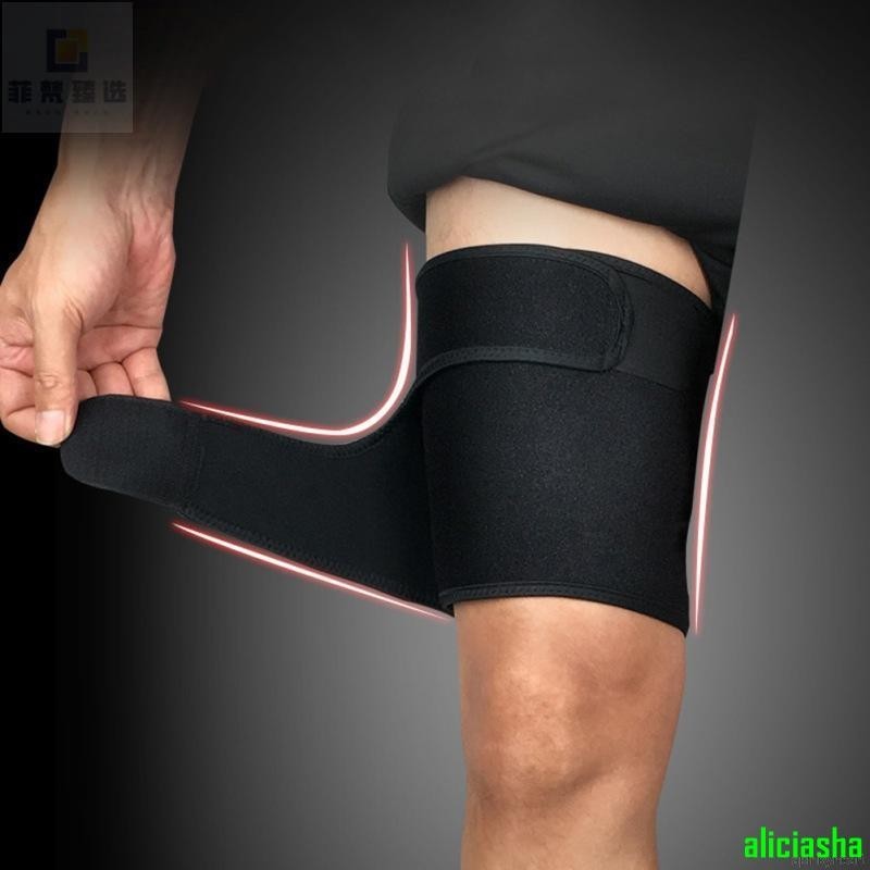 熱銷-潛水料運動護大腿套 可調節 防撞護大腿帶