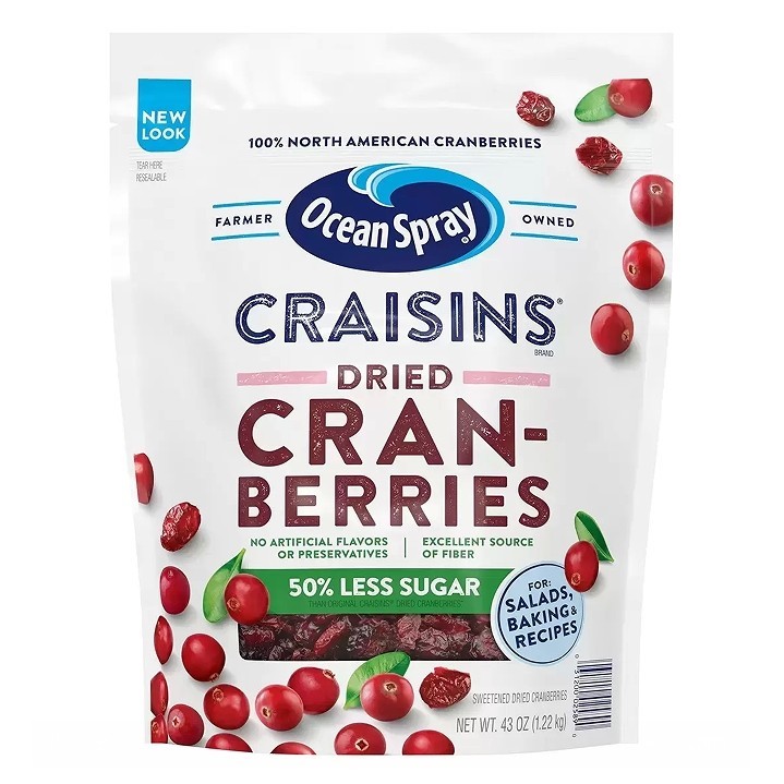 CRAISINS 1221G 蔓越莓乾減少砂糖配方 1221公克 C111533