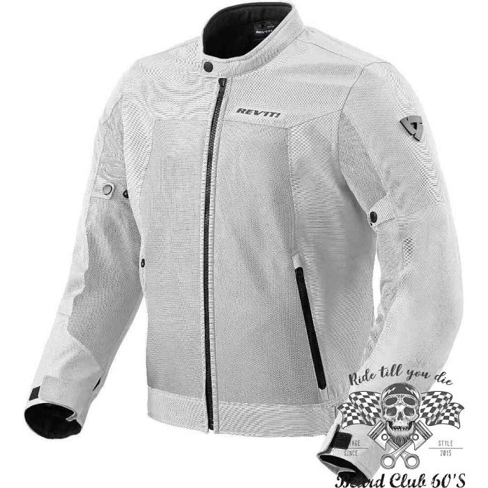 ♛大鬍子俱樂部♛ REVIT® Eclipse 2 Textile 荷蘭 原裝 透氣 多功能 騎行外套 防摔衣 白色