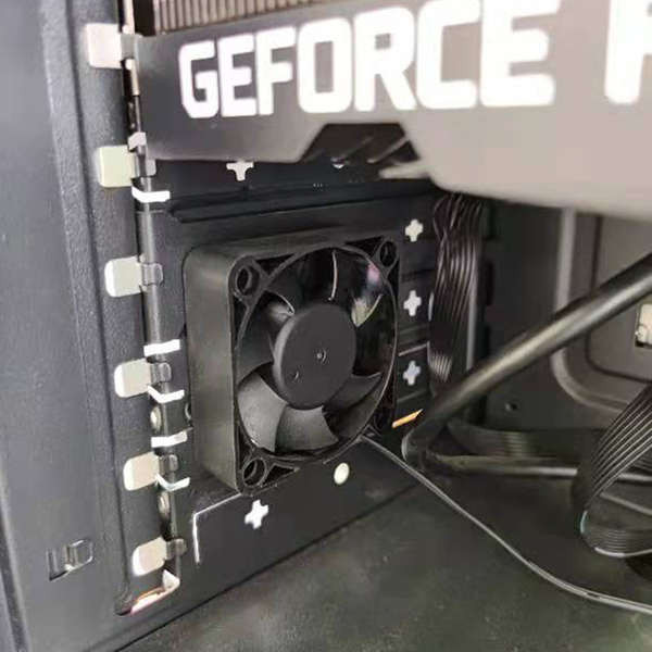 PCI位散熱支架適合4 5 8cm風扇安裝電腦機箱解決顯卡下方積