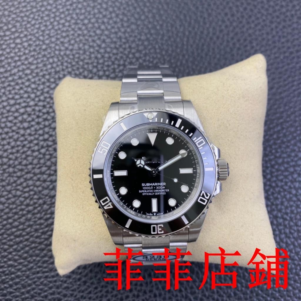 菲菲二手/男士手錶勞力士ROLEX40mm 黑水鬼 西鐵城機械機芯 高清耐磨鏡面 精鋼錶帶無日曆精準走時商務手錶