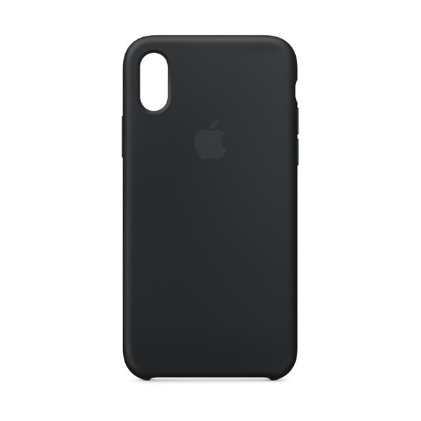 (正品）現貨免運【Apple 蘋果】 原廠 iPhone X Silicone Case 矽膠保護殼 黑色 - 福利