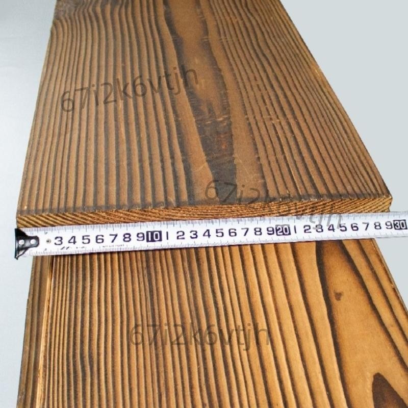 碳化木寬板大板材火燒木板定制防腐木戶外實木地板隔板臺面踏步板0908105171