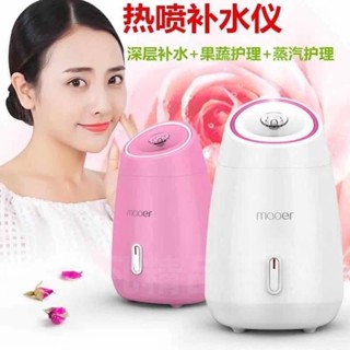 爆買精品 110v 果蔬蒸臉器 熱噴 家用 美容儀器 奈米噴霧 臉部 美白 加濕 滋潤至肌膚底層 補水儀保濕噴霧 蒸臉噴