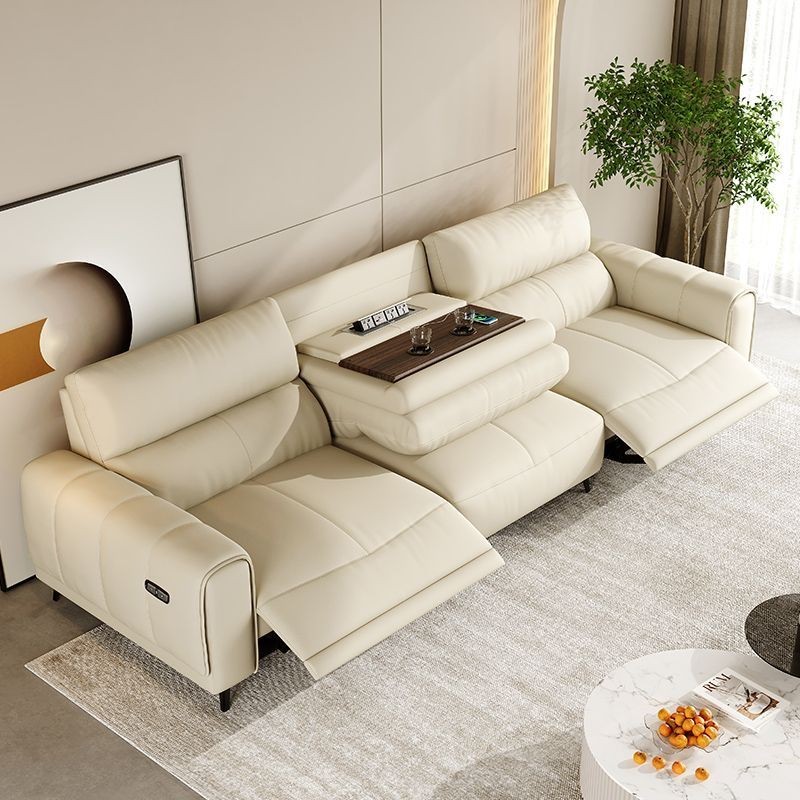 限時熱賣 多功能沙發 北歐風沙發 沙發床 可伸縮沙發 單人沙發 雙人沙發 新款小戶型沙發真皮輕奢客廳小黃牛功能電動智能可