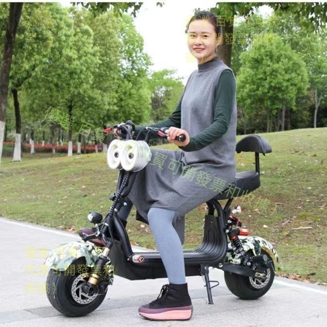 哈雷大動力電動車炫酷超萌成人男女電瓶車鋰電池可拆卸滑板代步車