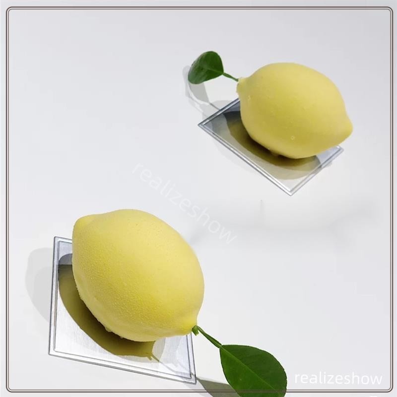 熱銷新品 矽膠仿真水果慕斯模桃子橘子蘋果椰子芒果模具法式慕斯蛋糕模具YYTZ