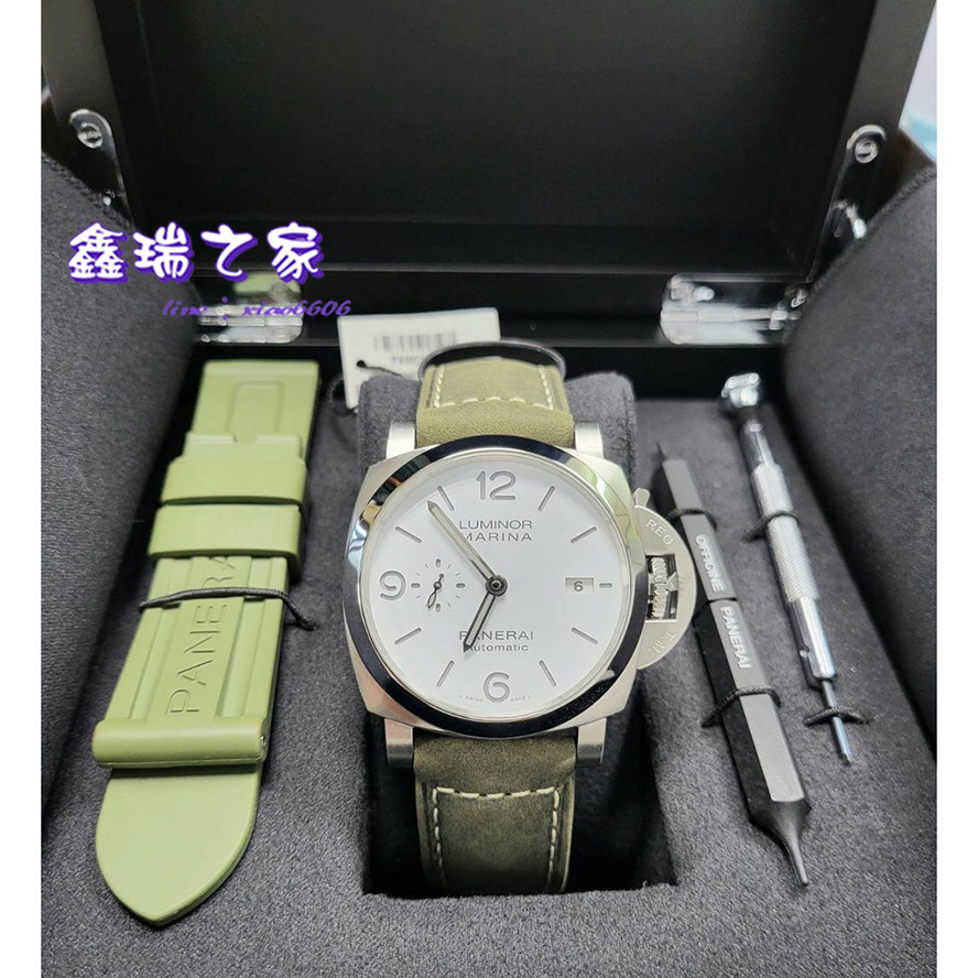 Panerai 沛那海 Luminor 3日鍊 PAM1314 44MM 白面 2021.10 三明治