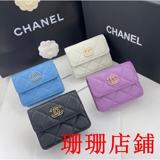 珊珊二手/CHANEL/香奈兒女生鏈條包 單肩包肩背包 時尚經典側背包斜背包 最新大金珠WOC款021544