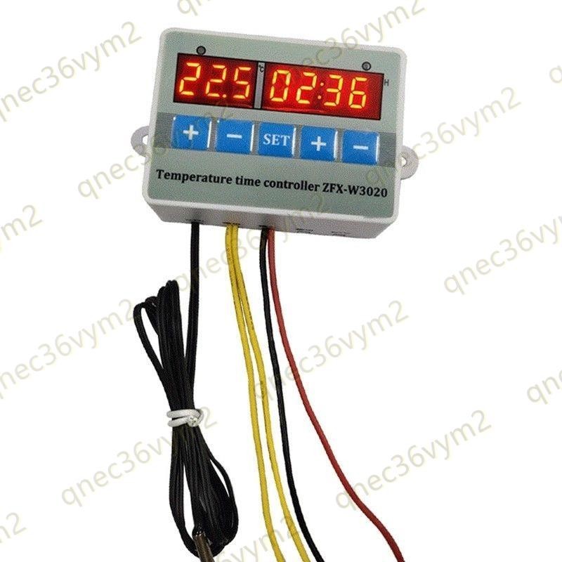 ZFX-W3020數顯微時間溫度控制器定時延時溫控開關時控時段控制🔥超級熱賣222