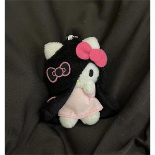 可愛吊飾 包包掛件🎀 貞子hellokitty公仔黑皮掛件夏威夷包包書包掛飾禮物 可愛掛件 書包掛飾 吊飾公仔 禮物