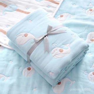 新生嬰兒十層紗布被純棉加厚初生兒童浴巾毛巾被寶寶幼兒春秋蓋毯