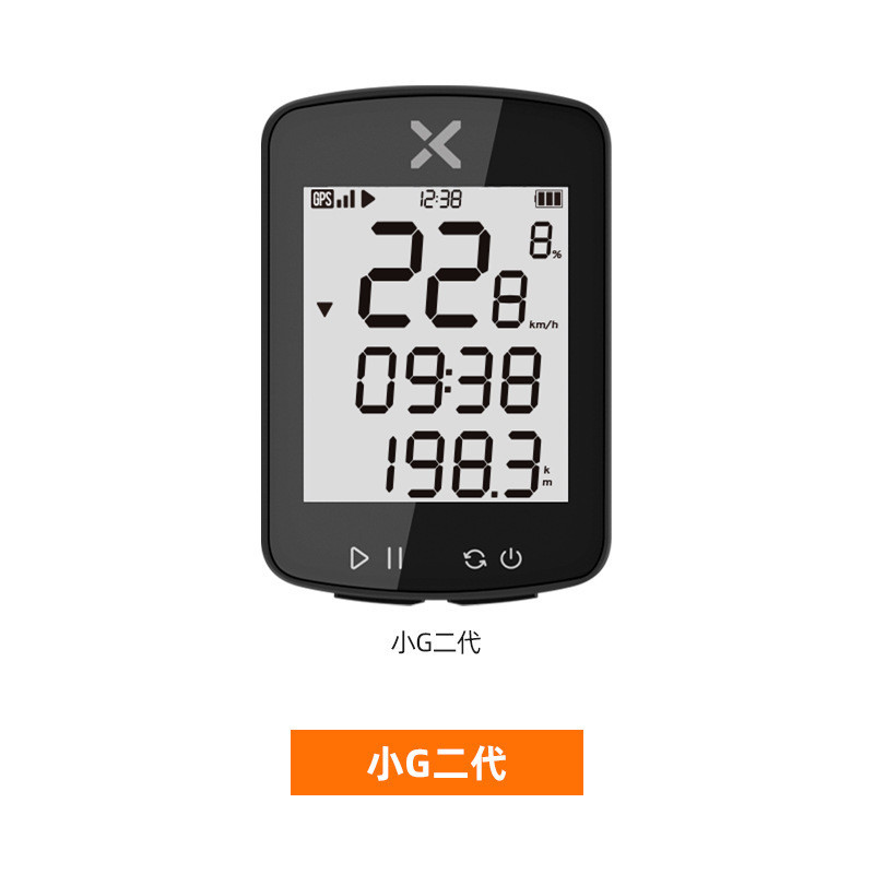 行者小G+二代GPS碼錶 公路車山地車速度裏程錶 自行車碼錶 腳踏車碼錶 自行車錶 自行車GPS碼錶