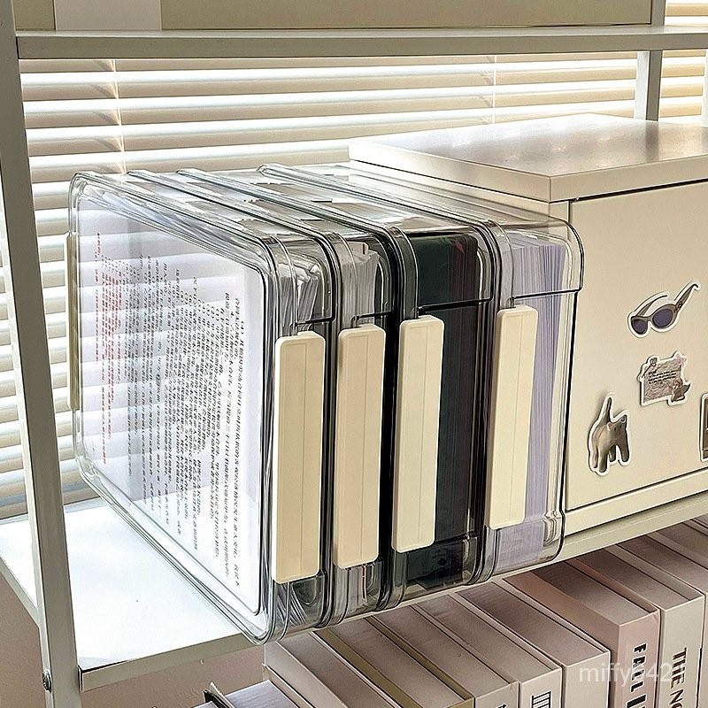 【Miffy的生活百科】證件收納盒透明傢用證書重要資料試捲文件夾戶口本卡營業執照收納