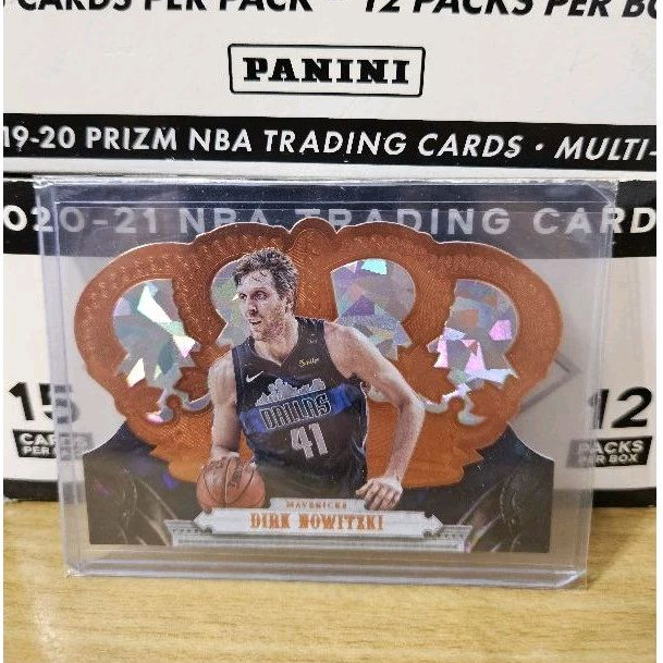 Panini Crown Dirk Nowitzki 限量99 15/99 造型切割 球員卡 籃球卡