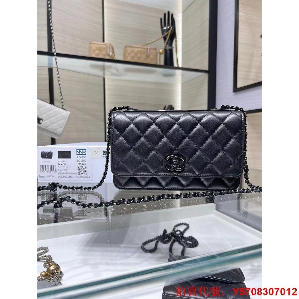 『全新正版』新品 香奈兒 Chanel trendy cc mini woc so black 鏈條包 斜背包