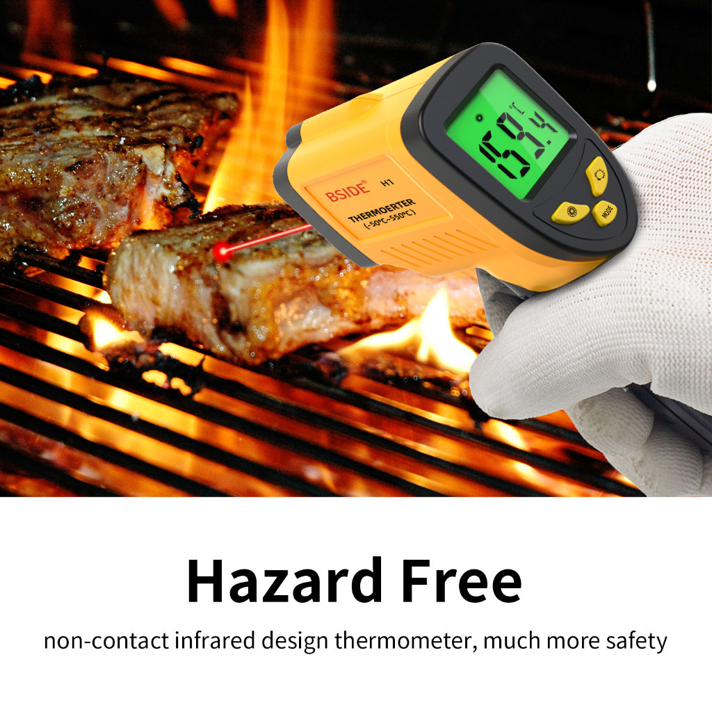 Infrared Thermometer BSIDE H1 Professional Digital IR-LCD Te