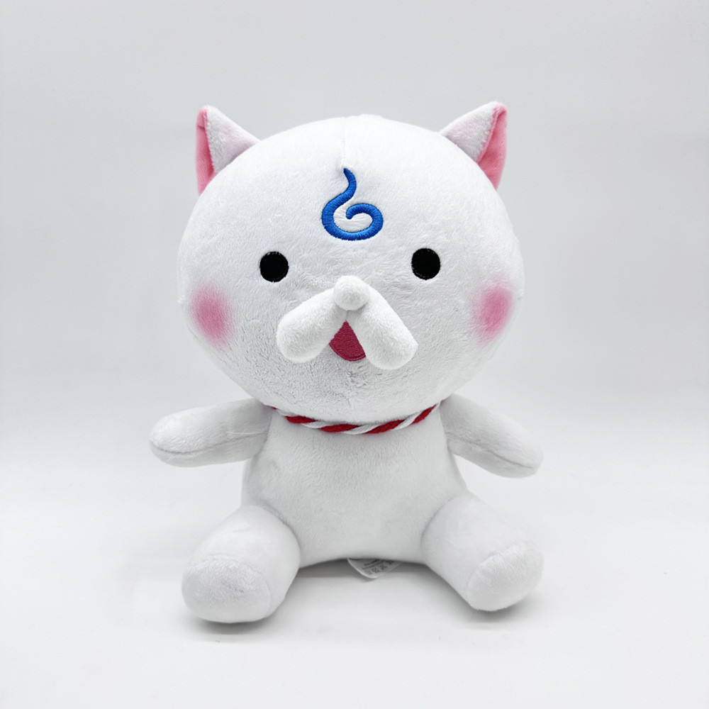 好物推薦 新款 hololive Sakura Miko plush 白衚子貓公仔 玩偶 毛絨玩具