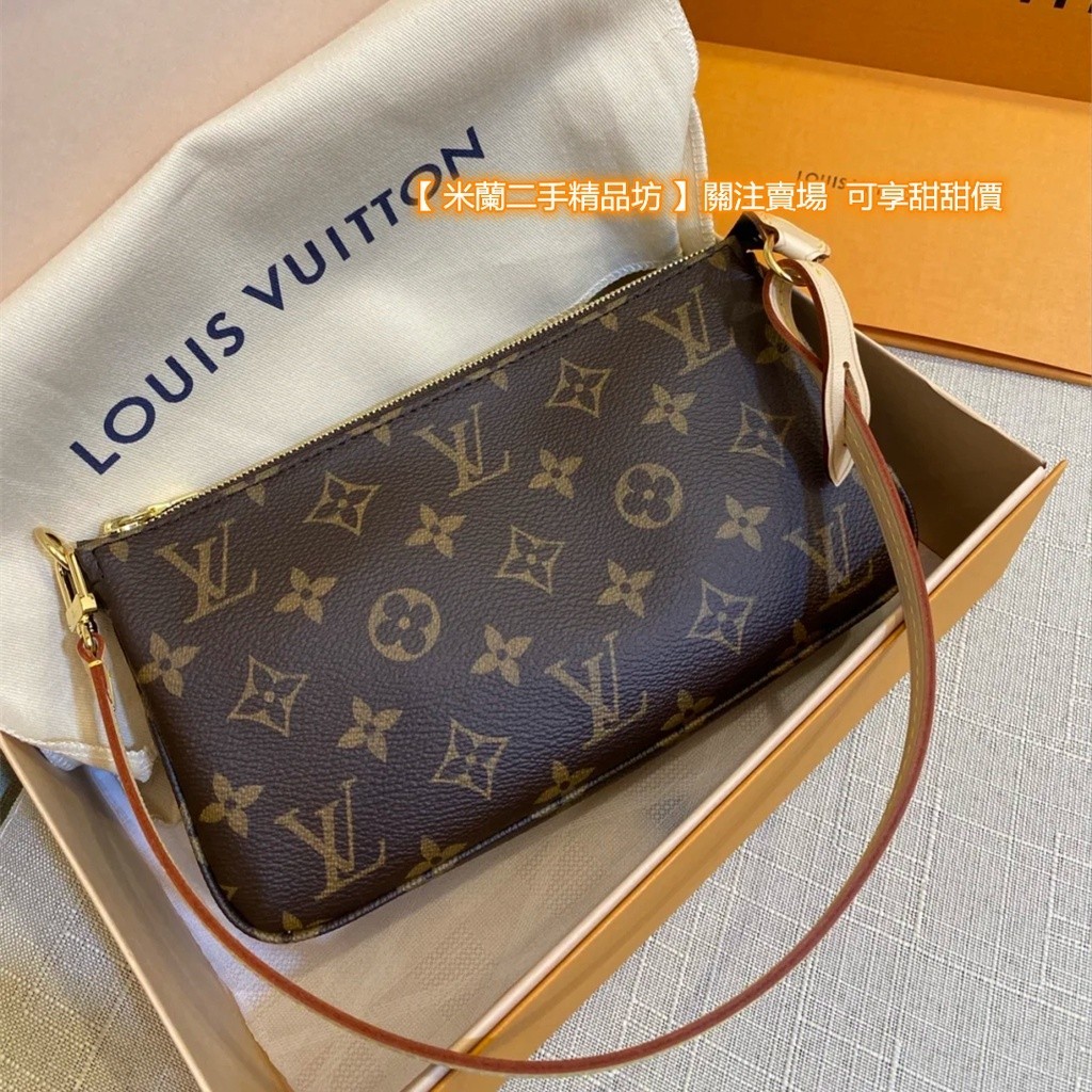 LV 路易威登 ACCESSOIRES NM 麻將包小型配飾手拿包 肩背包 M40712