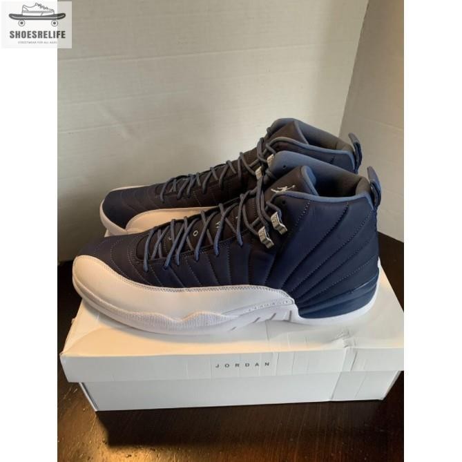 【SR】Air Jordan 12 Indigo 130690-404 男女鞋 AJ12 海軍藍 籃球鞋 現貨