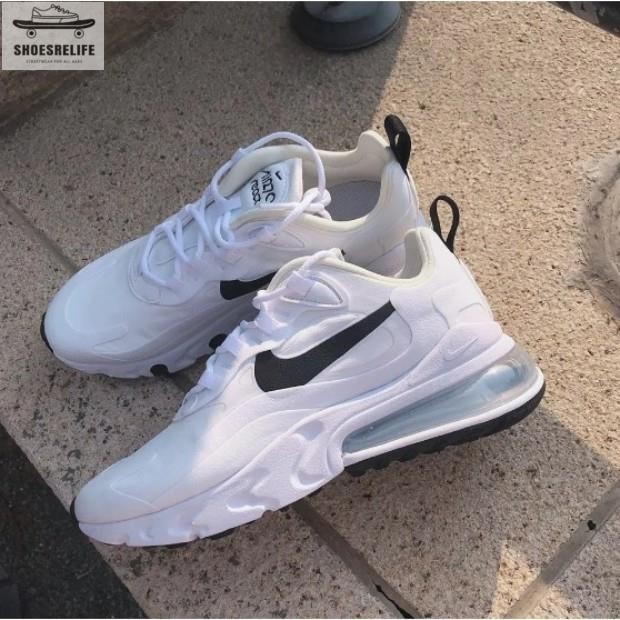 【SR】NIKE AIR MAX 270 REACT 白黑 白底黑勾 熊貓配色 CI3899-101 現貨