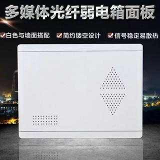 電箱蓋板 箱面板蓋 多媒體弱電箱蓋板 集線箱 ABS塑膠蓋子 家用光纖入戶資訊箱 面板蓋