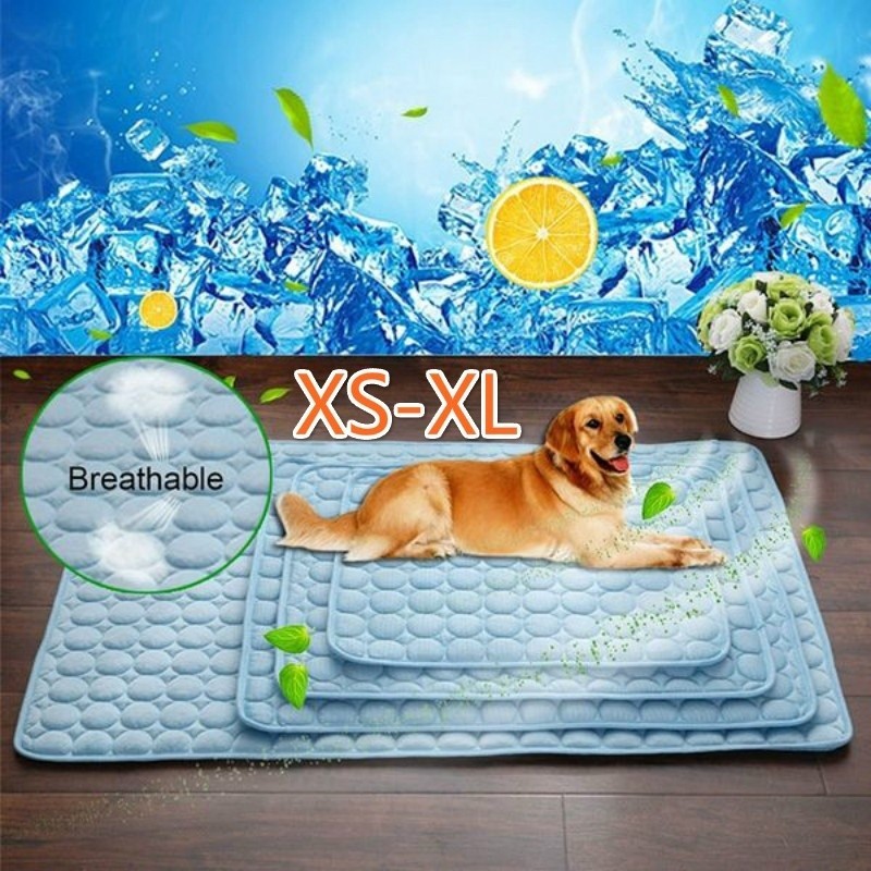 XS/S/M/L/XL Dog Supplies Summer Cooling Bed Sheet Sofa Cover