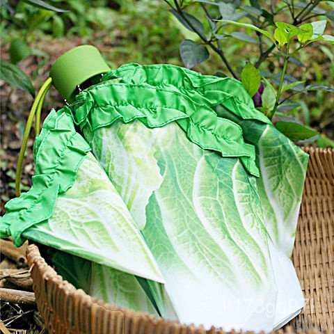 【新品上新】傘女學生韓版可愛紅白菜雨傘折疊防曬遮陽傘男士雨傘男傘晴雨兩用