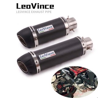 Leovince排氣管 碳纖維 尾段 適用於 100-800cc 速可達 機車 賽車 仿賽 跑車.
