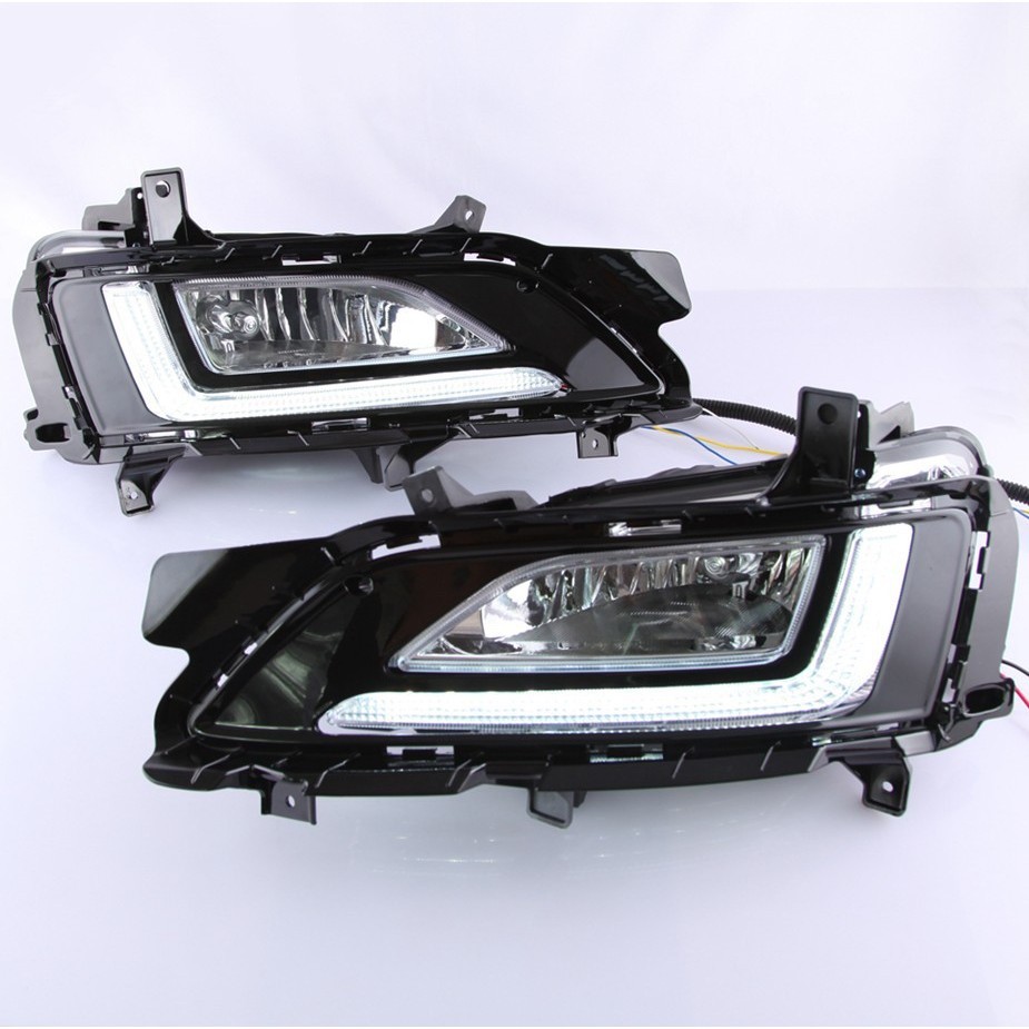 適用於LED Day Light For Hyundai New Tucson 途勝日行燈2019